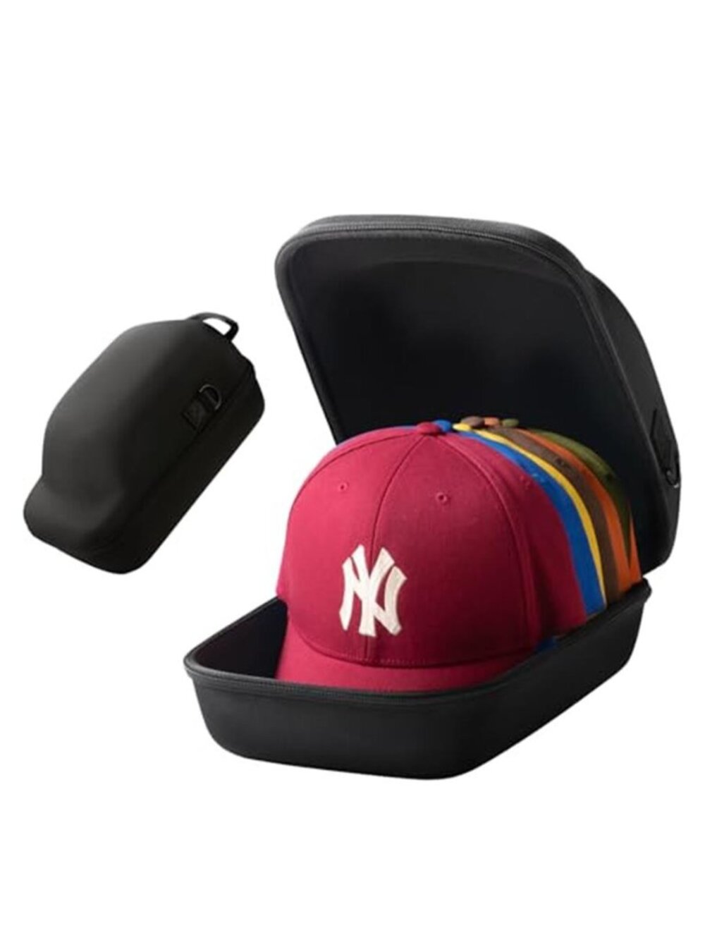 Hard Hat Travel Case–Storage for Baseball Caps with Carrying Handle HatOrganiner